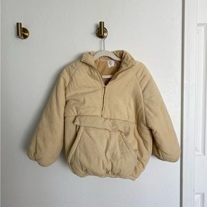 Kids By Billie Joey Corduroy cotton outer jacket in tan/beige